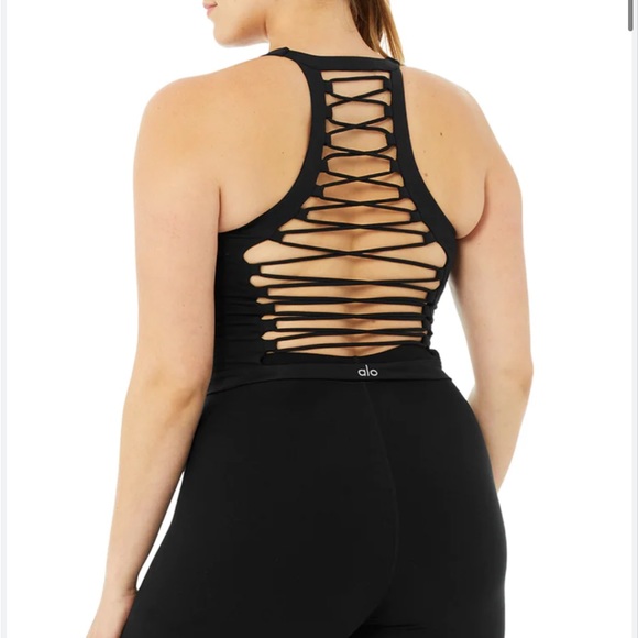 Alo Yoga Movement Bra Crop Top Tank - Picture 1 of 3